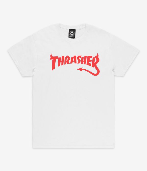 Thrasher Diablo T-Shirty (white)
