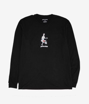 Fucking Awesome Bike Girl Longsleeve (charcoal)