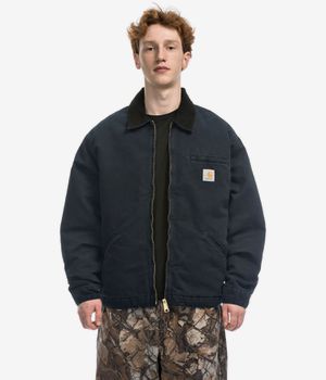 Carhartt WIP OG Detroit Organic Dearborn Jacket (black stone canvas)
