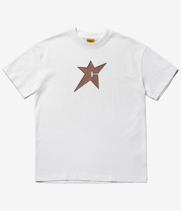 Carpet Company C-Star Logo T-Shirt (white brown)