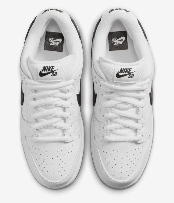 Shop Nike SB Dunk Low Pro Iso Shoes (white black white) online