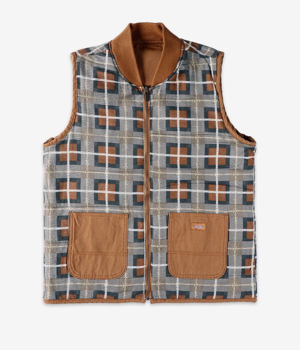 Dickies x Thrasher Logo Chaleco (brown duck)