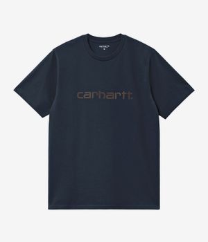 Carhartt WIP Script T-Shirt (deep night palisander)