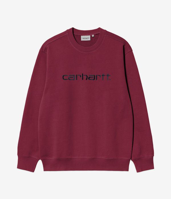 Carhartt WIP Basic Sweatshirt (scarlet graphite)
