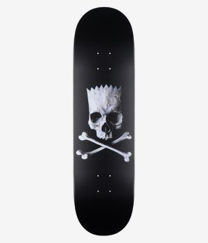 Zero Camp Bart 8.5" Skateboard Deck (black white)