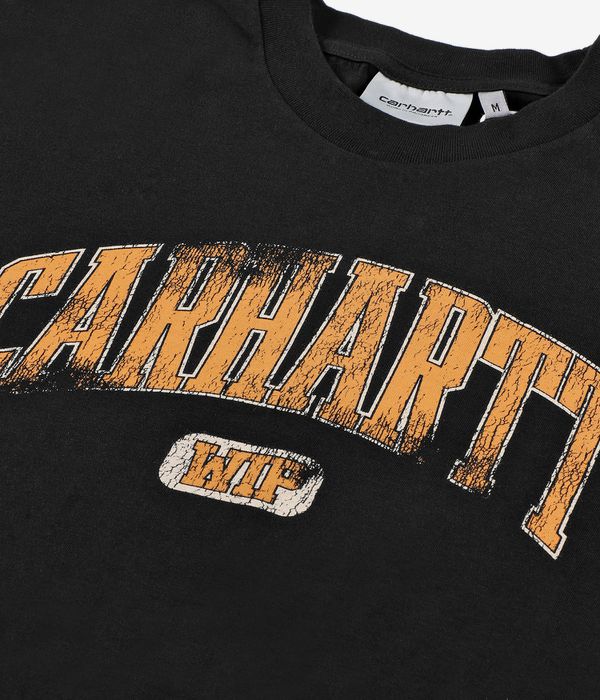 Carhartt WIP Lecture Organic T-Shirt (black heavy enzyme wash)