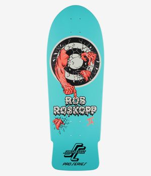 Santa Cruz Roskopp Two Reissue 10.35" Skateboard Deck (teal)