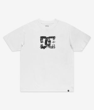 DC Sketchy Camiseta (white)