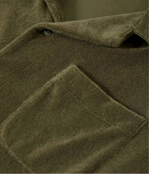 Brixton Bunker Terry Shirt (ivy green)