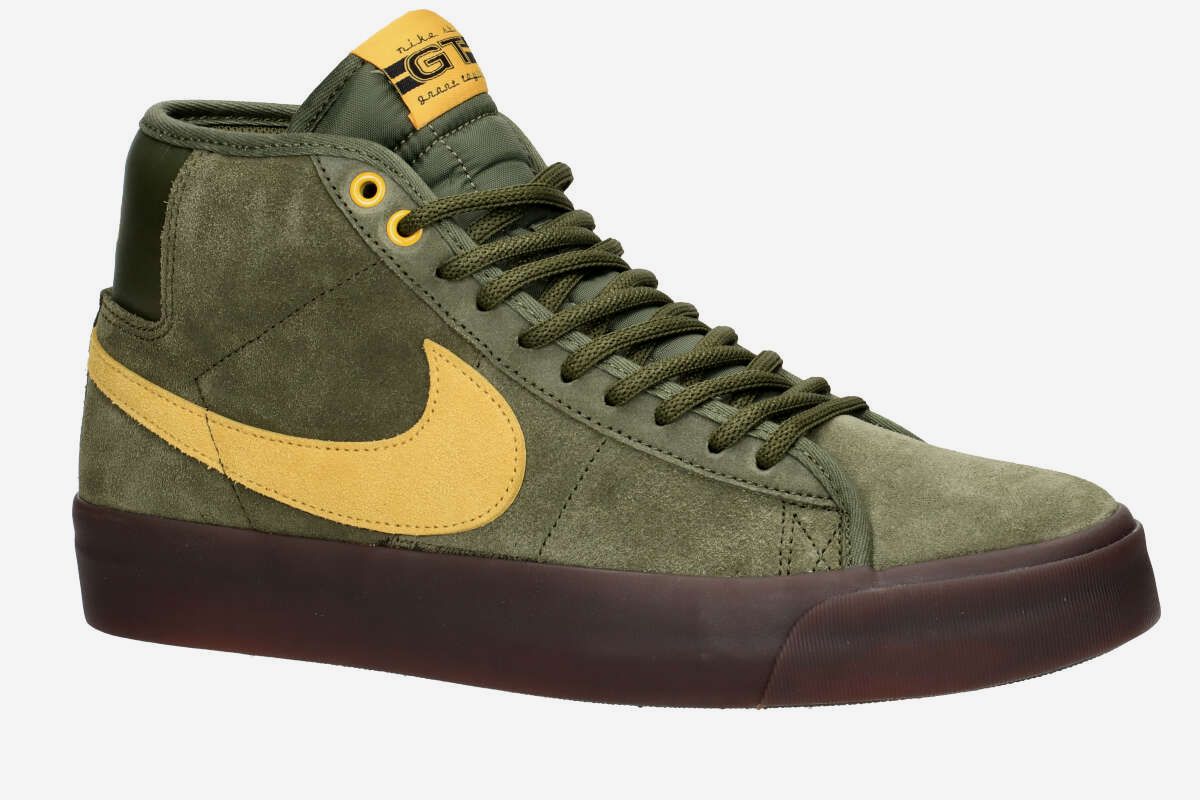 Olive green nike blazers cheap