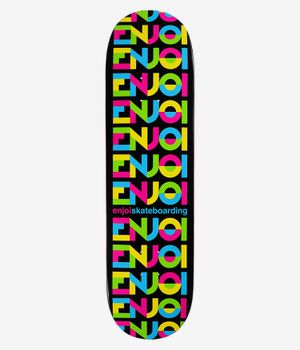 Enjoi All Caps 8.5" Tavola da skateboard (black)