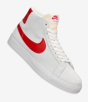 Nike SB Zoom Blazer Mid Shoes (summit white university red)