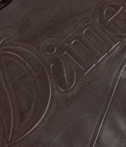 Dime Debossed Wavy Jacket (brown)