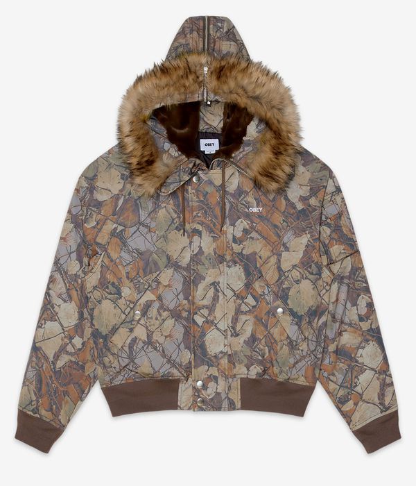 Obey N-2B Parka Veste (fence camo)