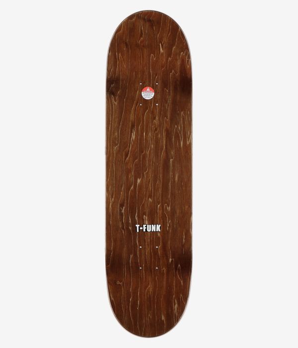 Baker T-Funk Gravel Pit Slick 8.75" Tabla de skate (red)