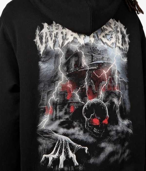 Wasted Paris Undead Felpa Hoodie con zip (black)