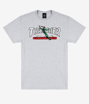 Thrasher Red Curb T-Shirt (ash grey)