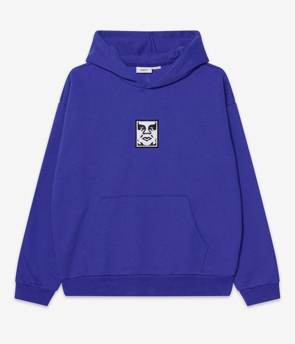 Obey Icon Extra Heavy II Hoodie (dazzling blue)