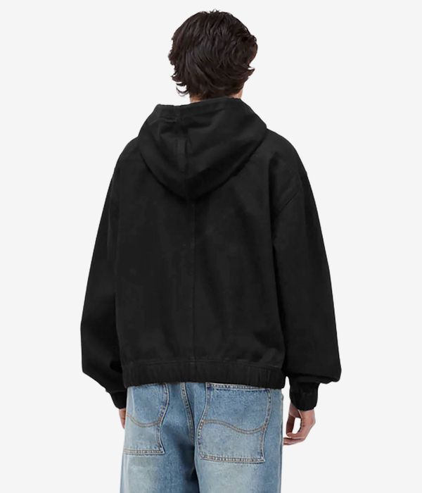 Dime Hooded Denim Jacket (black)