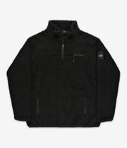 Antix Sherpa Fleece Half Zip Jas (black)
