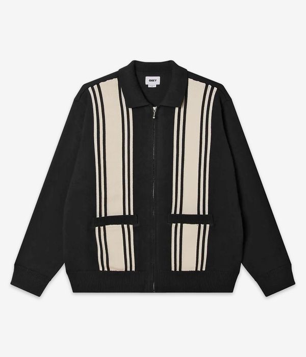 Obey Matt Zipper-Sweatshirt (black multi)