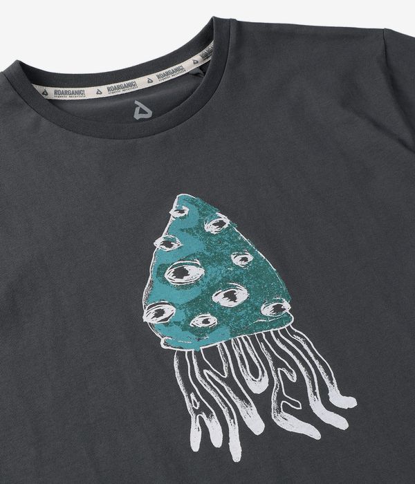 Anuell Medusor Organic T-Shirt (charcoal contrast)