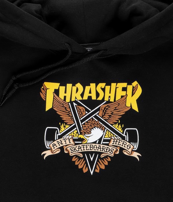 Thrasher x Anti Hero Eaglegram Hoodie (black)