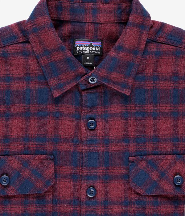 gidsel solid Danser Shop Patagonia Organic Cotton Fjord Flannel Shirt (sequoia red) online |  skatedeluxe