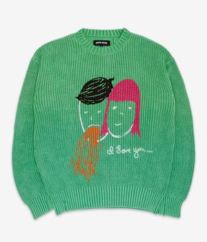 Fucking Awesome I Love You Sweatshirt (moss)