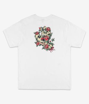 Santa Cruz Screaming Rose Flash T-Shirt (white)