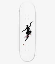 Polar Team No Complies 8.5" Skateboard Deck (white)