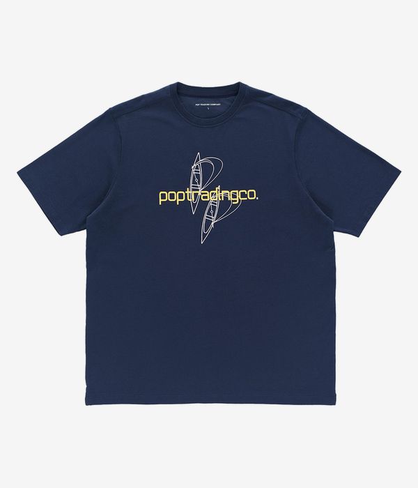 Pop Trading Company Nautical T-shirt (navy)