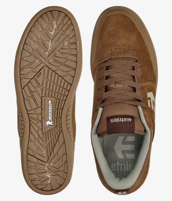 Etnies Footwear Score Brown White Gum Skate Shoes 