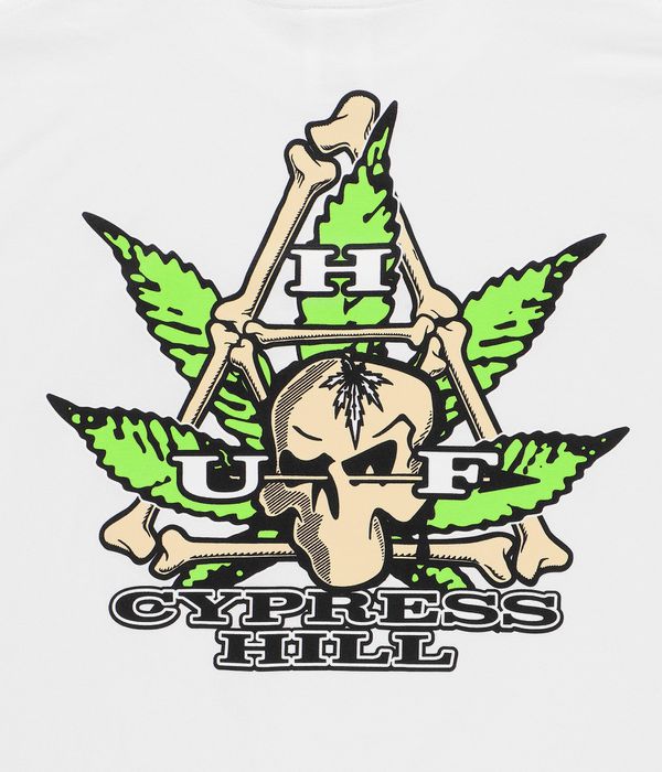 HUF x Cypress Hill Triangle T-Shirty (white)