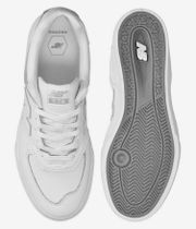 New Balance Numeric 574 Shoes (white grey)