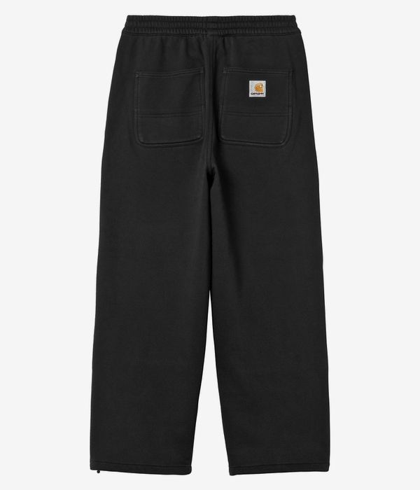 Carhartt WIP Double Knee Sweat Pant Pants (black stone washed)