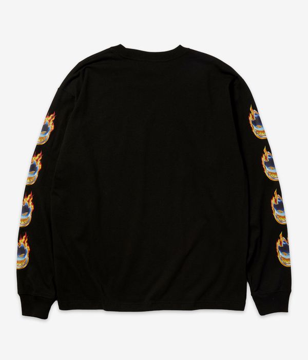 HUF x Spitfire Chrome Head Longsleeve (black)