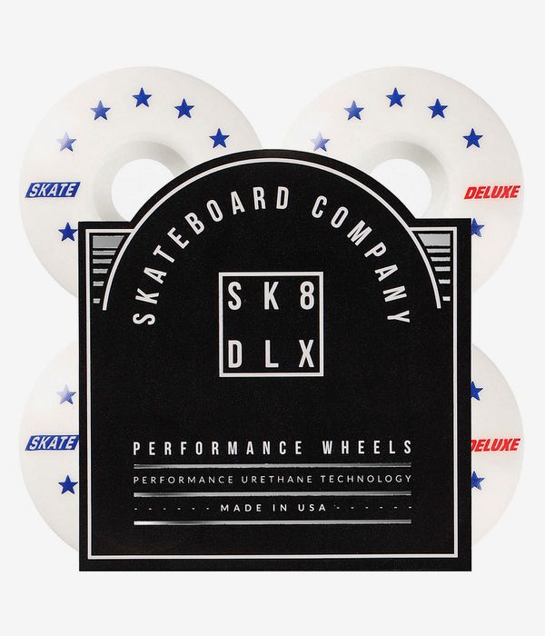 skatedeluxe E-Sport Roues (white) 56 mm 100A 4 Pack