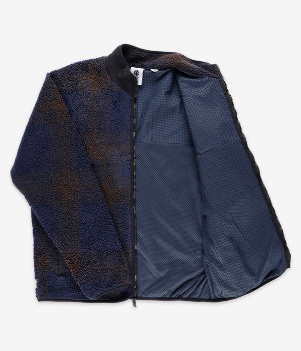 Element Classic Sherpa Veste (eclipse navy java plaid)
