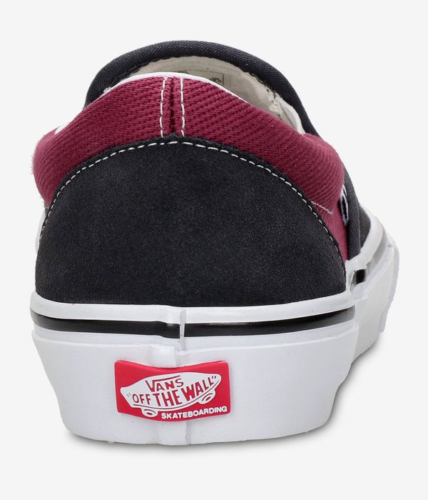 Vans Skate Slip-On Schuh (asphalt pomegranate)