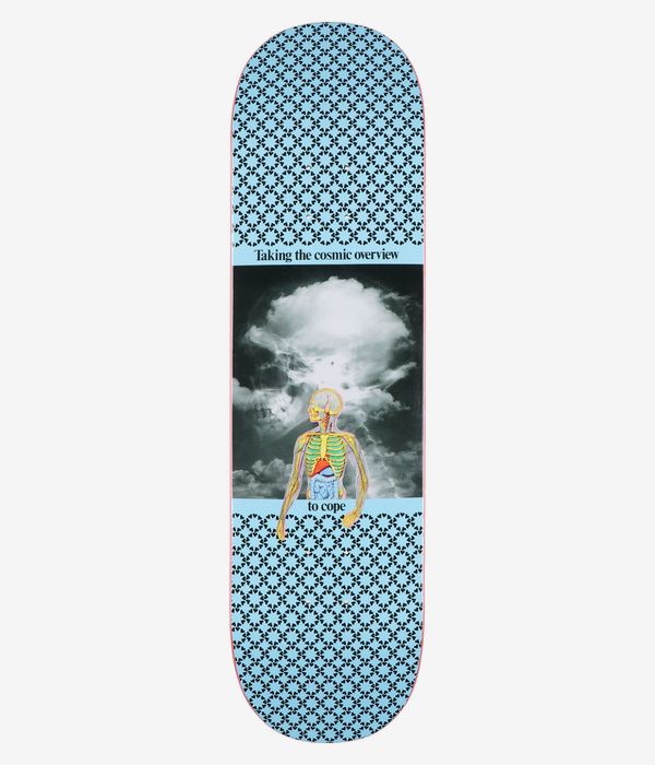 Fucking Awesome Cosmic Overview 8.38" Planche de skateboard (sky blue)