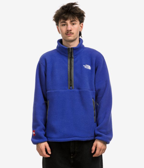 Shop The North Face Fleeski 1 4 Zip Sweatshirt tnf blue online skatedeluxe