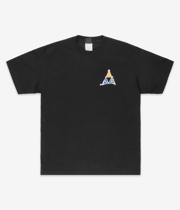HUF No-Fi Triple Triangle T-Shirty (black)
