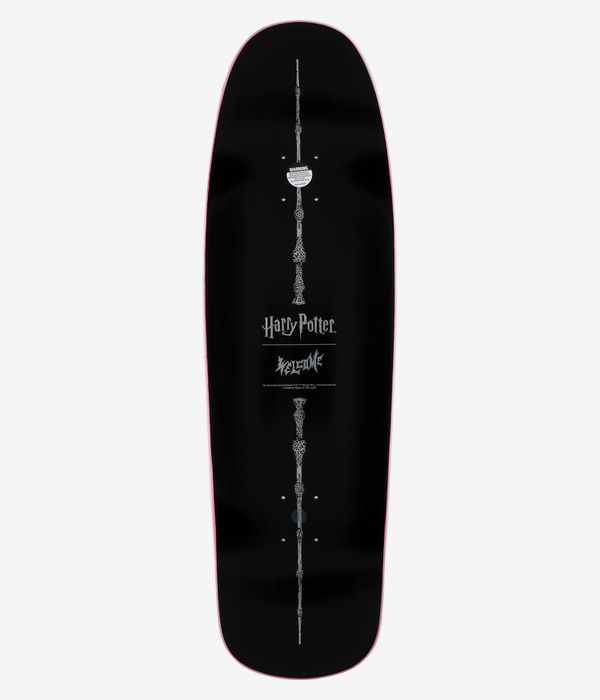 Welcome x Harry Potter Arrival 9.5" Skateboard Deck (black gold foil)