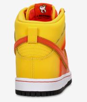 Nike SB Dunk High Pro Shoes (amarillo orange white black)