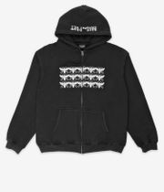 Passport Scissorcraft Zip-Hoodie (black)