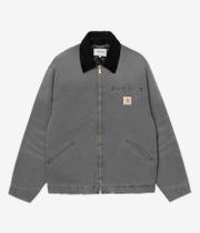 Carhartt WIP OG Detroit Organic Dearborn Jacket (graphite black stone canvas)