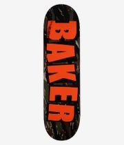 Baker Jacopo Brand Logo Tiger Stripe Twin 8.38" Planche de skateboard (multi)