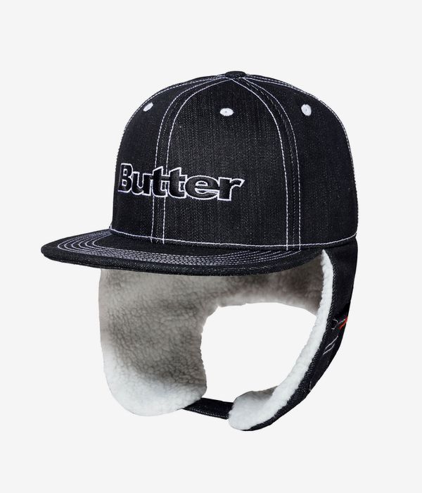 Butter Goods Adilson Flap Cappellino (black)