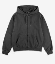 Volcom Single Stone PW Zip-Hoodie (rinsed black)